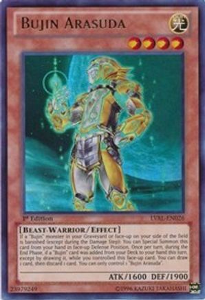 Bujin Arasuda [LVAL-EN026] Ultra Rare - Yu-Gi-Oh! - Card Brawlers | Quebec | Canada |