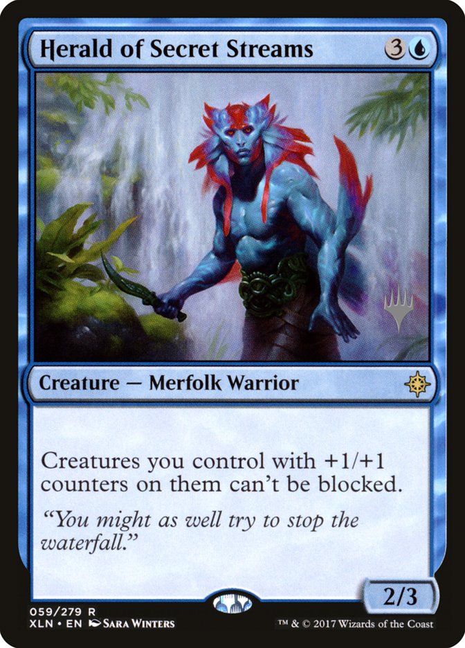Herald of Secret Streams (Promo Pack) [Ixalan Promos] - Magic: The Gathering - Card Brawlers | Quebec | Canada |