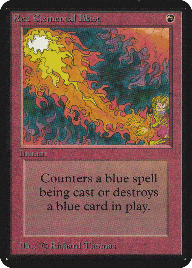 Red Elemental Blast [Alpha Edition] - Magic: The Gathering - Card Brawlers | Quebec | Canada |