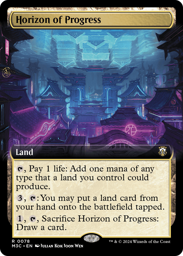 Horizon of Progress (Extended Art) [Modern Horizons 3 Commander] - Magic: The Gathering - Card Brawlers | Quebec | Canada |
