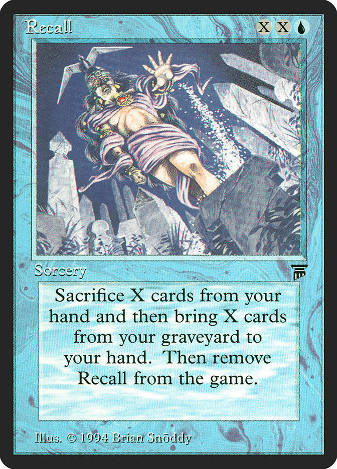 Recall [Legends] - Magic: The Gathering - Card Brawlers | Quebec | Canada |