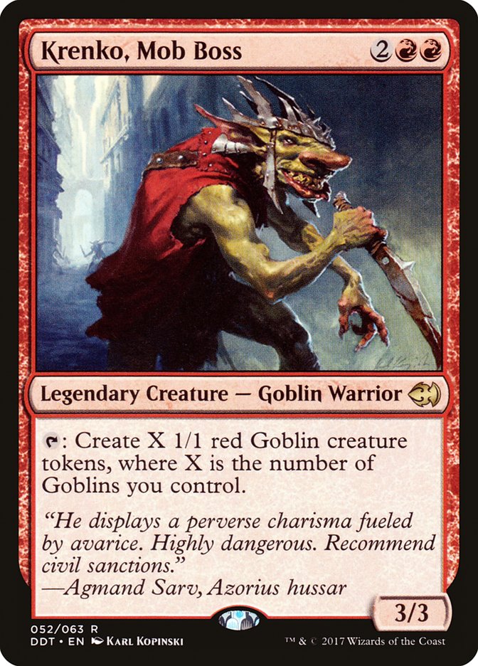 Krenko, Mob Boss [Duel Decks: Merfolk vs. Goblins] - Magic: The Gathering - Card Brawlers | Quebec | Canada |