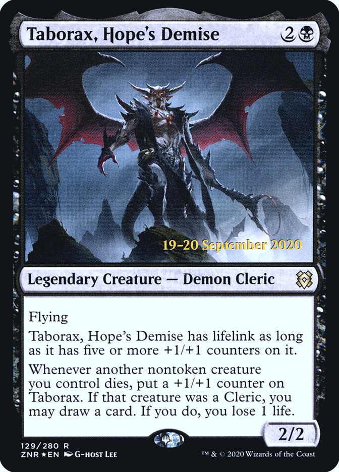 Taborax, Hope's Demise [Zendikar Rising Prerelease Promos] - Magic: The Gathering - Card Brawlers | Quebec | Canada |