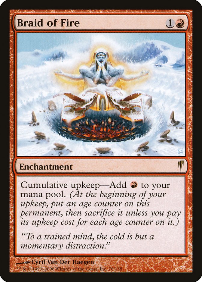 Braid of Fire [Coldsnap] - Magic: The Gathering - Card Brawlers | Quebec | Canada |