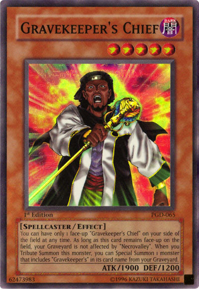 Gravekeeper's Chief [PGD-065] Super Rare - Yu-Gi-Oh! - Card Brawlers | Quebec | Canada |