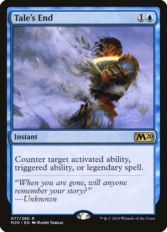 Tale's End (Promo Pack) [Core Set 2020 Promos] - Magic: The Gathering - Card Brawlers | Quebec | Canada |