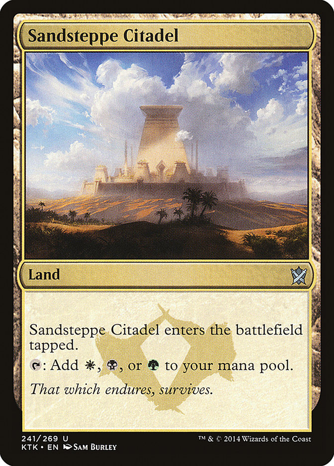 Sandsteppe Citadel [Khans of Tarkir] - Magic: The Gathering - Card Brawlers | Quebec | Canada |