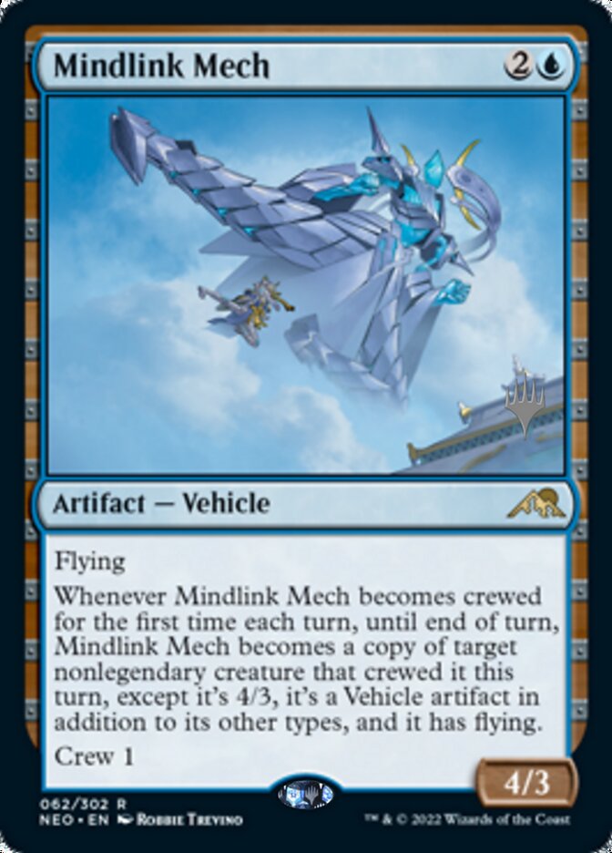 Mindlink Mech (Promo Pack) [Kamigawa: Neon Dynasty Promos] - Magic: The Gathering - Card Brawlers | Quebec | Canada |