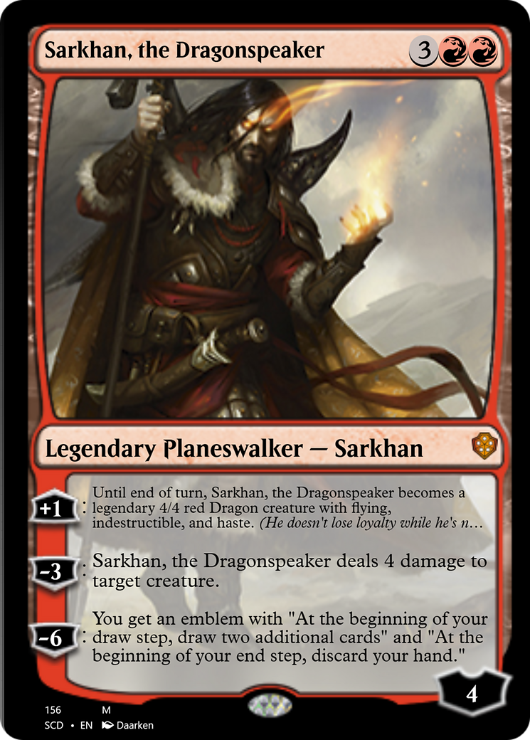 Sarkhan, the Dragonspeaker [Starter Commander Decks] - Magic: The Gathering - Card Brawlers | Quebec | Canada |