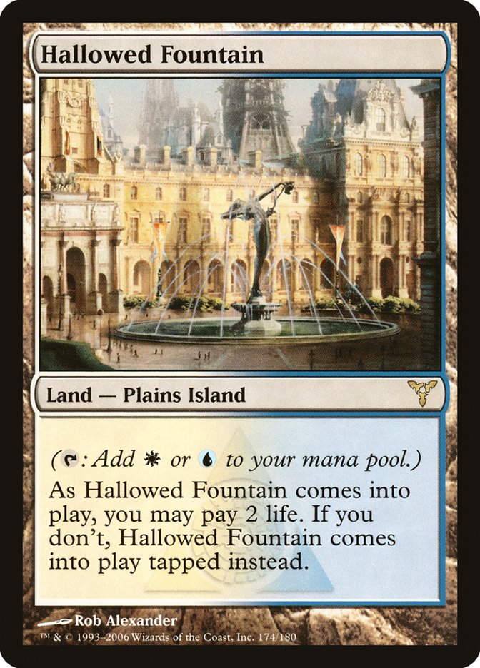 Hallowed Fountain [Dissension] - Magic: The Gathering - Card Brawlers | Quebec | Canada |