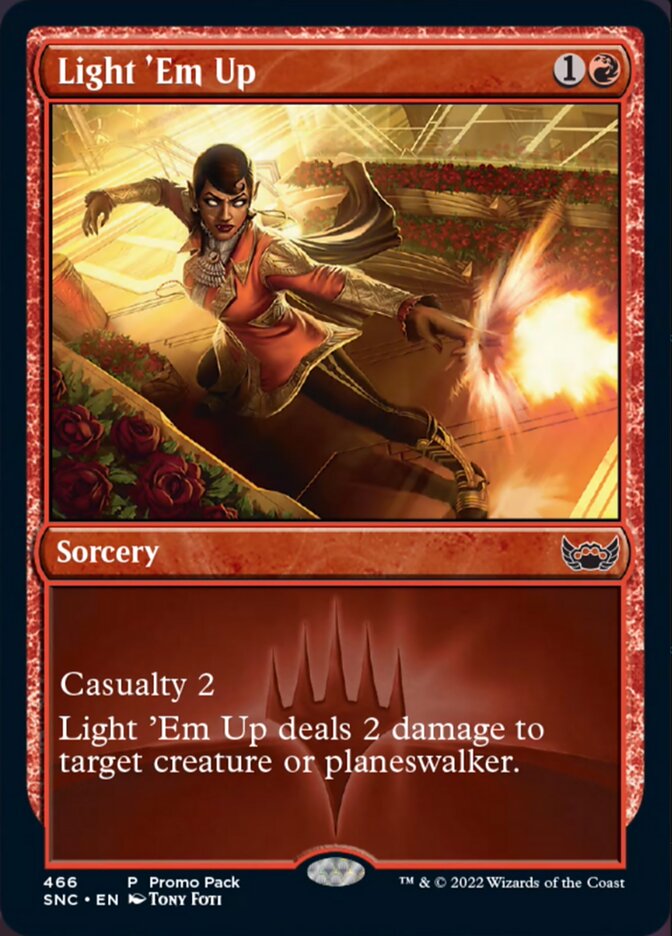 Light 'Em Up (Promo Pack) [Streets of New Capenna] - Magic: The Gathering - Card Brawlers | Quebec | Canada |
