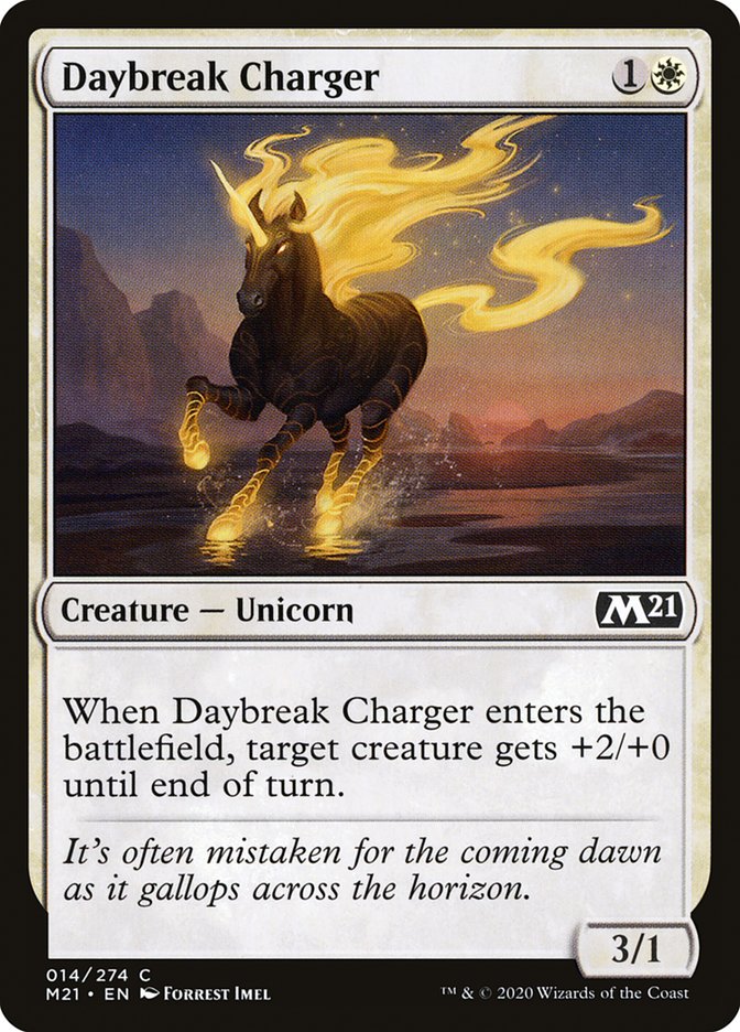 Daybreak Charger [Core Set 2021] - Magic: The Gathering - Card Brawlers | Quebec | Canada |