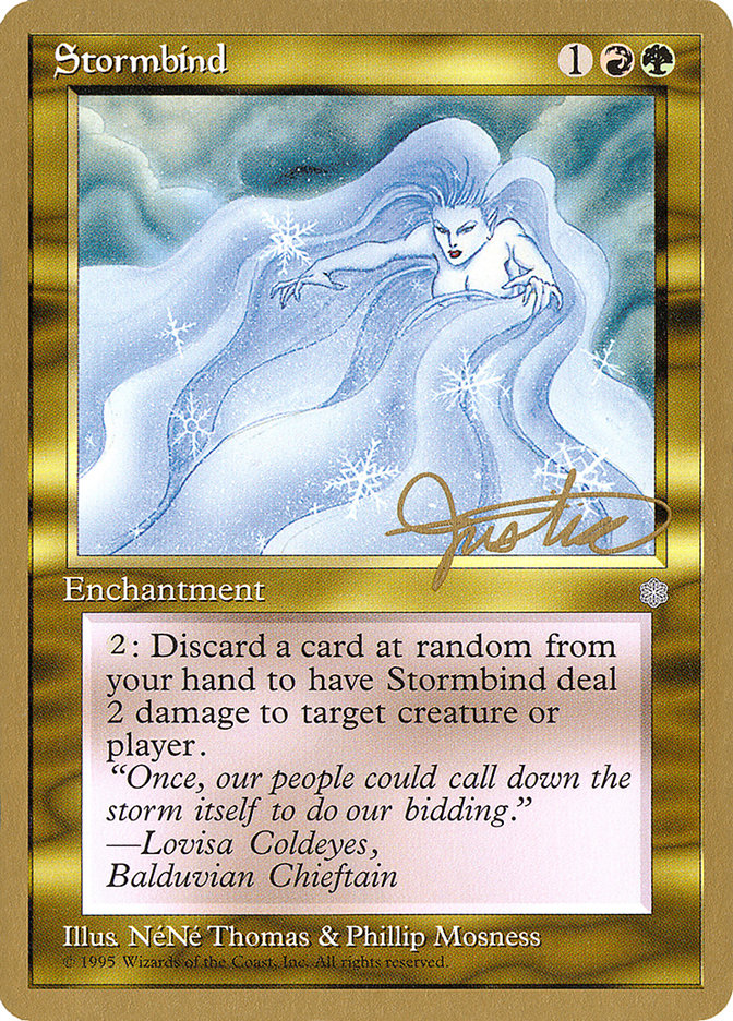 Stormbind (Mark Justice) [Pro Tour Collector Set] - Magic: The Gathering - Card Brawlers | Quebec | Canada |