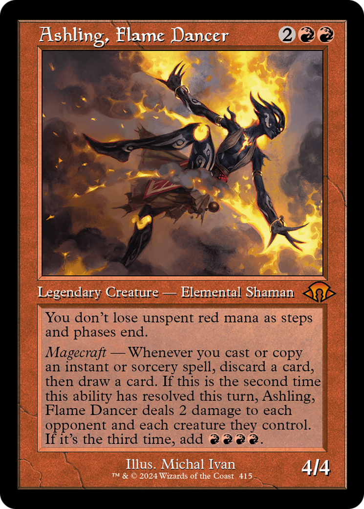 Ashling, Flame Dancer (Retro) [Modern Horizons 3] - Magic: The Gathering - Card Brawlers | Quebec | Canada |