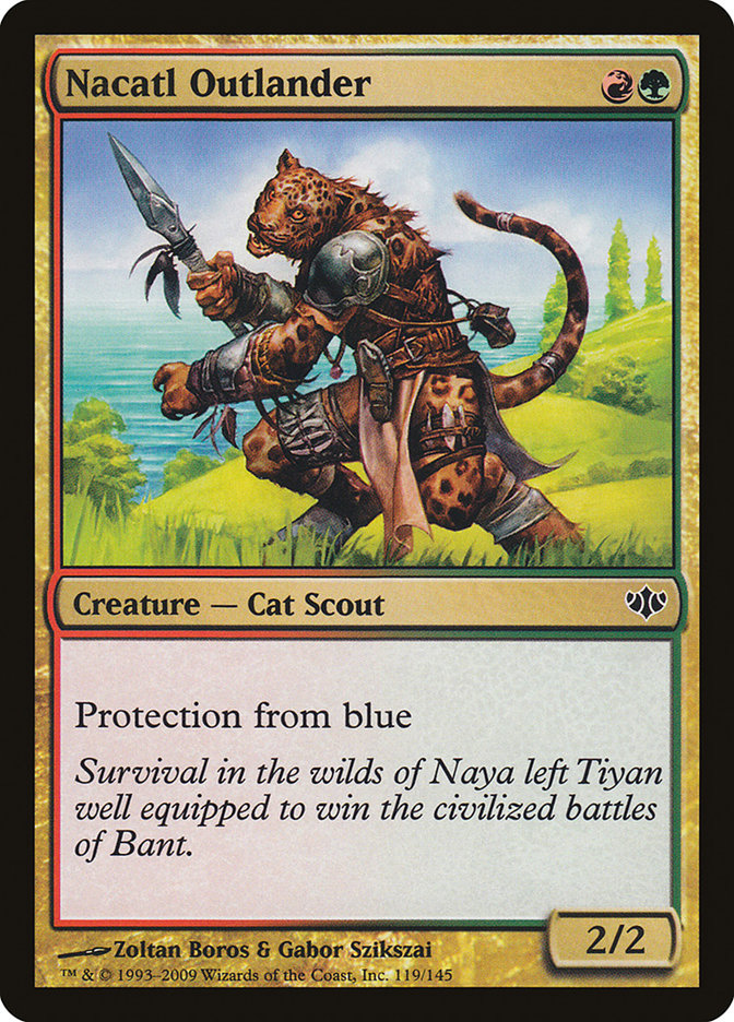 Nacatl Outlander [Conflux] - Magic: The Gathering - Card Brawlers | Quebec | Canada |