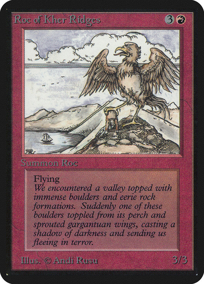 Roc of Kher Ridges [Alpha Edition] - Magic: The Gathering - Card Brawlers | Quebec | Canada |