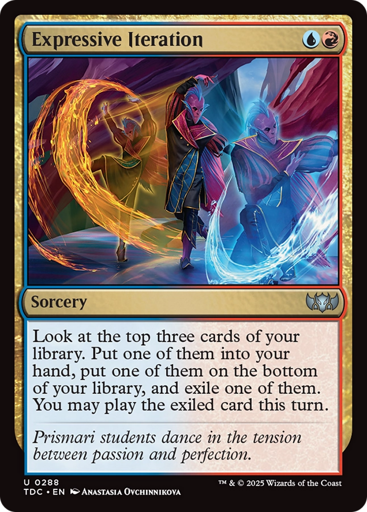 Expressive Iteration [Tarkir: Dragonstorm Commander] - Magic: The Gathering - Card Brawlers | Quebec | Canada |