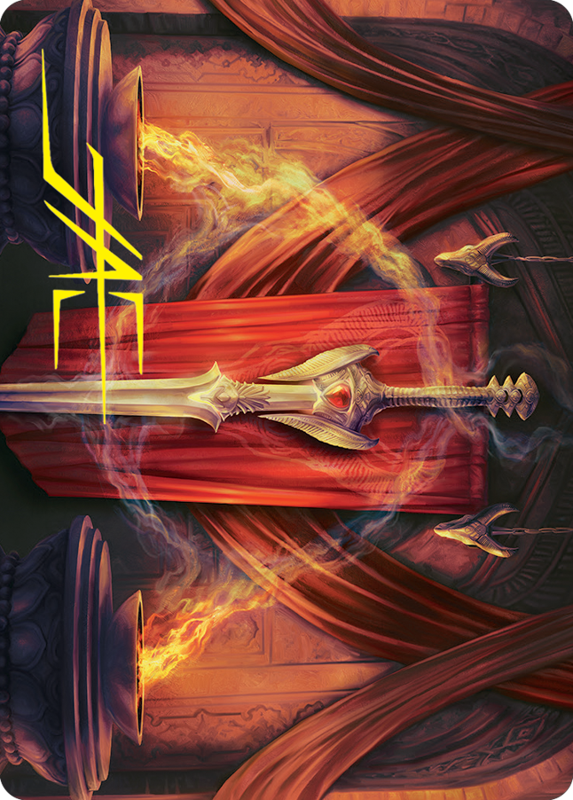 Ramosian Greatsword Art Card (Gold-Stamped Signature) [March of the Machine Art Series] - Magic: The Gathering - Card Brawlers | Quebec | Canada |