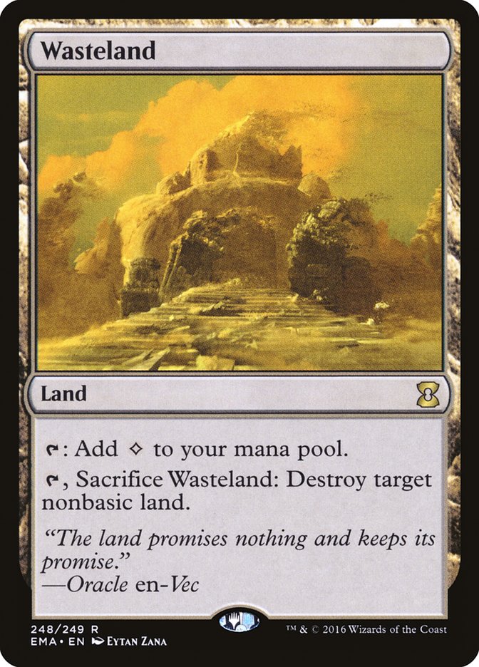 Wasteland [Eternal Masters] - Magic: The Gathering - Card Brawlers | Quebec | Canada |