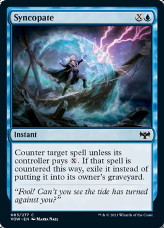 Syncopate [Innistrad: Crimson Vow] - Magic: The Gathering - Card Brawlers | Quebec | Canada |