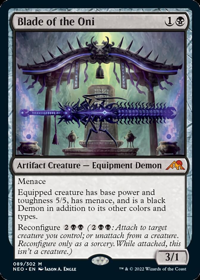 Blade of the Oni [Kamigawa: Neon Dynasty] - Magic: The Gathering - Card Brawlers | Quebec | Canada |