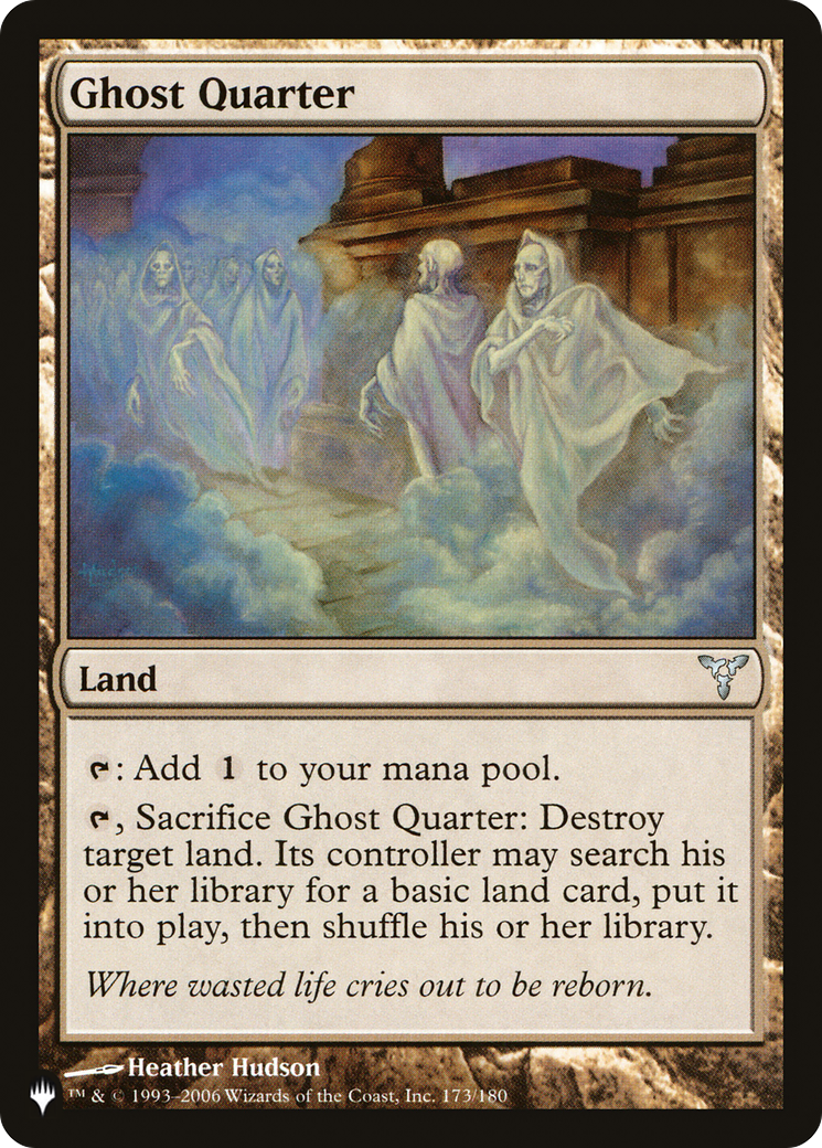 Ghost Quarter (DIS) [The List] - Magic: The Gathering - Card Brawlers | Quebec | Canada |