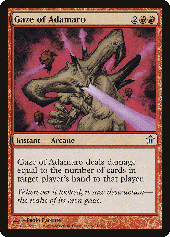 Gaze of Adamaro [Saviors of Kamigawa] - Magic: The Gathering - Card Brawlers | Quebec | Canada |