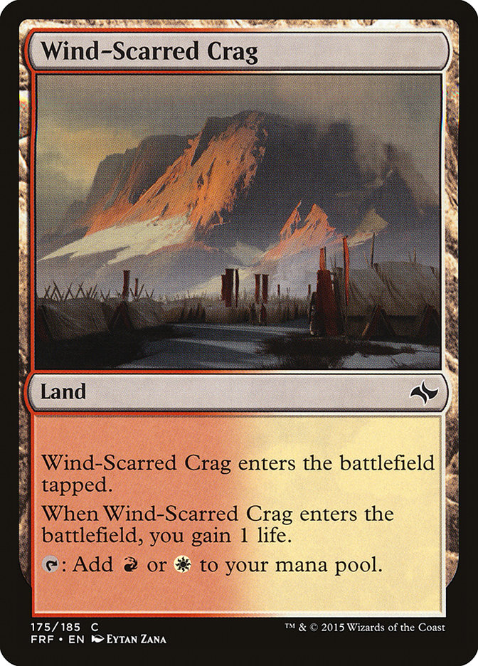 Wind-Scarred Crag [Fate Reforged] - Magic: The Gathering - Card Brawlers | Quebec | Canada |