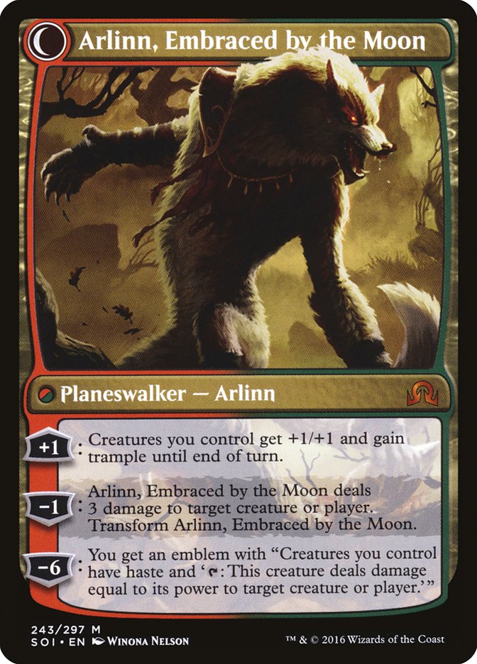 Arlinn Kord // Arlinn, Embraced by the Moon [Shadows over Innistrad] - Magic: The Gathering - Card Brawlers | Quebec | Canada |