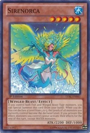 Sirenorca [LVAL-EN041] Common - Yu-Gi-Oh! - Card Brawlers | Quebec | Canada |