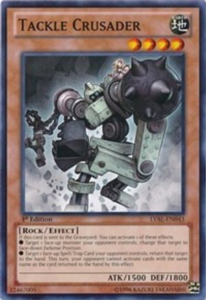 Tackle Crusader [LVAL-EN043] Common - Yu-Gi-Oh! - Card Brawlers | Quebec | Canada |