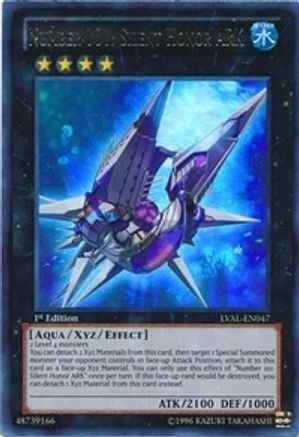 Number 101: Silent Honor ARK [LVAL-EN047] Ultra Rare - Yu-Gi-Oh! - Card Brawlers | Quebec | Canada |