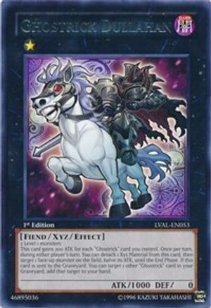 Ghostrick Dullahan [LVAL-EN053] Rare - Yu-Gi-Oh! - Card Brawlers | Quebec | Canada |