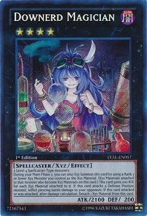 Downerd Magician [LVAL-EN057] Secret Rare - Yu-Gi-Oh! - Card Brawlers | Quebec | Canada |