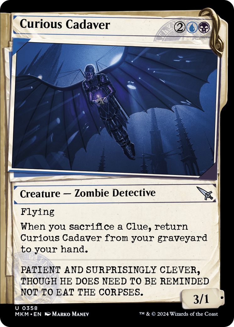 Curious Cadaver (Showcase) [Murders at Karlov Manor] - Magic: The Gathering - Card Brawlers | Quebec | Canada |