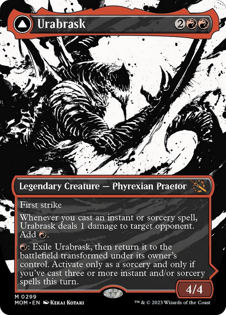 Urabrask // The Great Work (Showcase Planar Booster Fun) [March of the Machine] - Magic: The Gathering - Card Brawlers | Quebec | Canada |