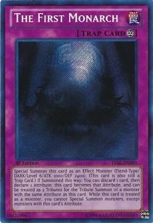The First Monarch [LVAL-EN089] Secret Rare - Yu-Gi-Oh! - Card Brawlers | Quebec | Canada |