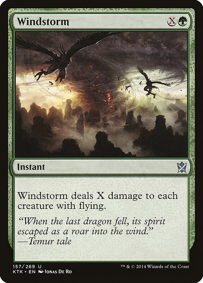 Windstorm [Khans of Tarkir] - Magic: The Gathering - Card Brawlers | Quebec | Canada |