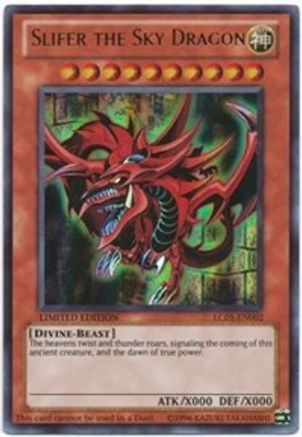 Slifer the Sky Dragon [LC01-EN002] Ultra Rare
