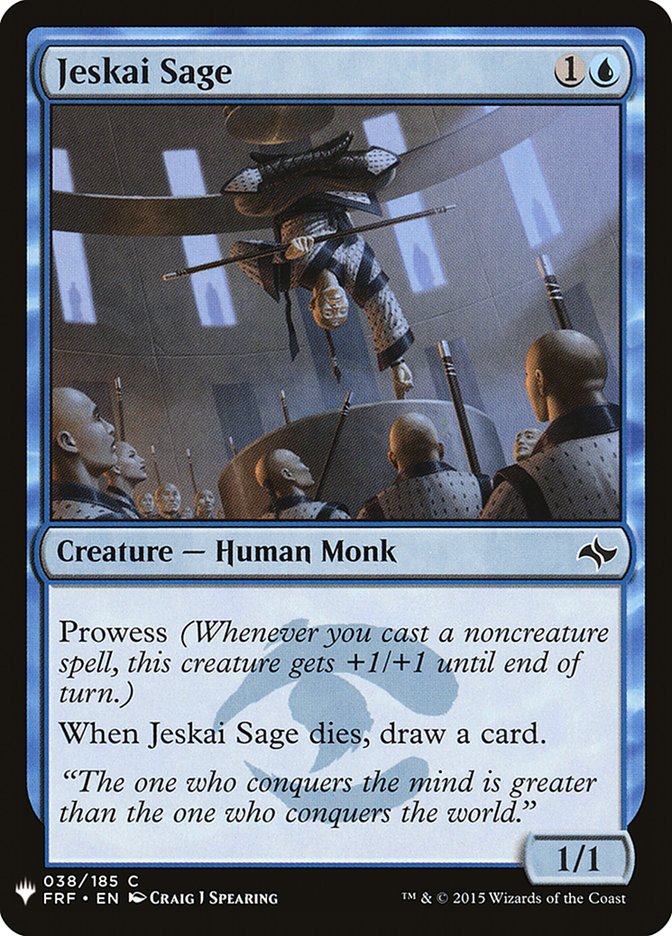 Jeskai Sage [Mystery Booster] - Magic: The Gathering - Card Brawlers | Quebec | Canada |
