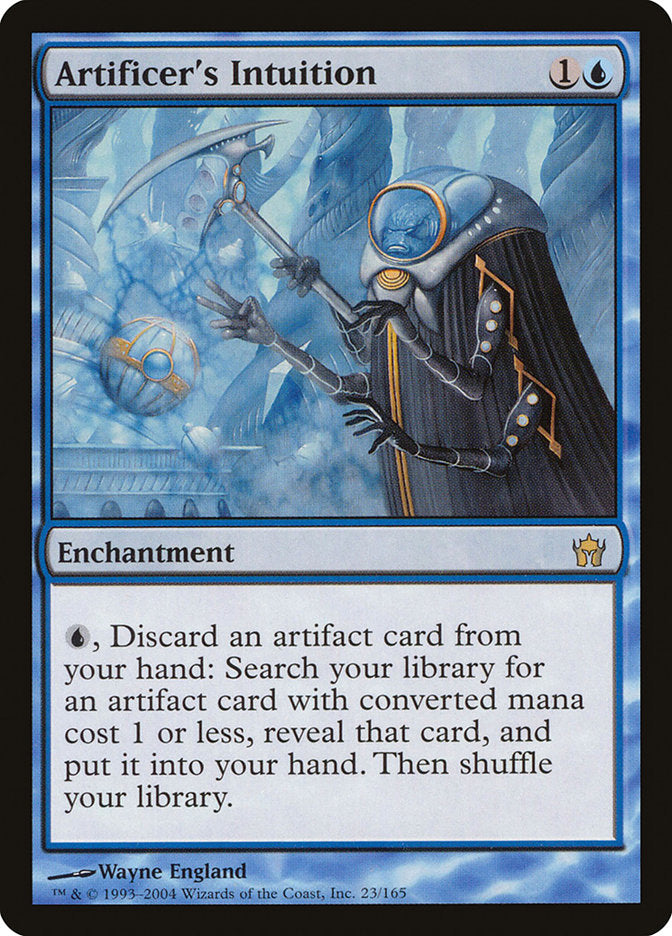 Artificer's Intuition [Fifth Dawn] - Magic: The Gathering - Card Brawlers | Quebec | Canada |