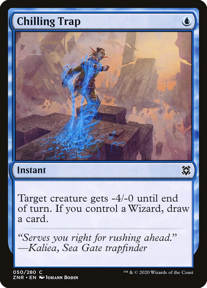 Chilling Trap [Zendikar Rising] - Magic: The Gathering - Card Brawlers | Quebec | Canada |