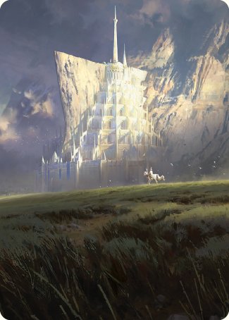 Minas Tirith Art Card [The Lord of the Rings: Tales of Middle-earth Art Series] - Magic: The Gathering - Card Brawlers | Quebec | Canada |