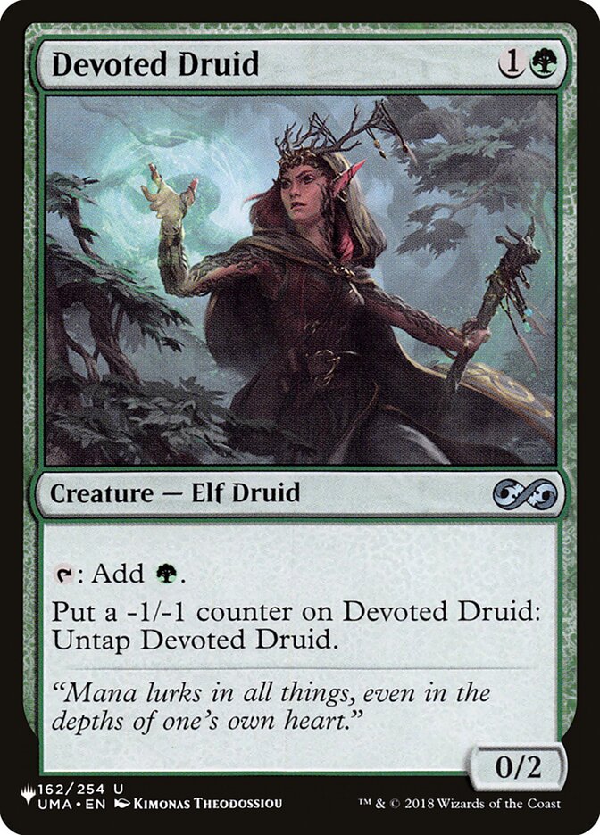 Devoted Druid [The List] - Magic: The Gathering - Card Brawlers | Quebec | Canada |