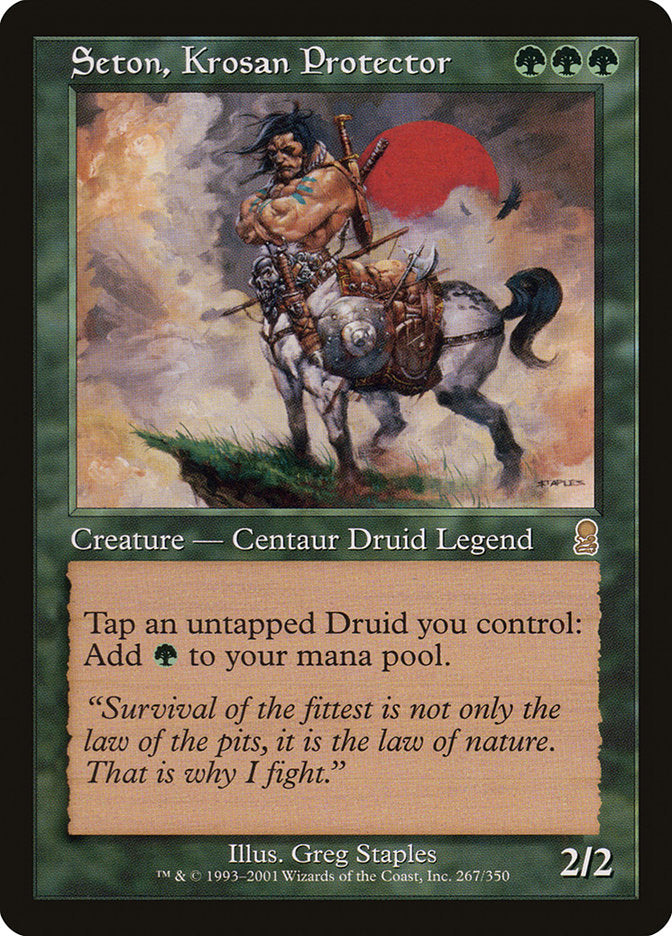 Seton, Krosan Protector [Odyssey] - Magic: The Gathering - Card Brawlers | Quebec | Canada |