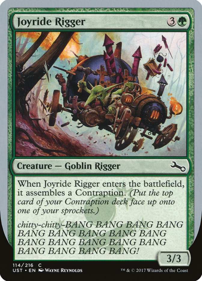 Joyride Rigger [Unstable] - Magic: The Gathering - Card Brawlers | Quebec | Canada |