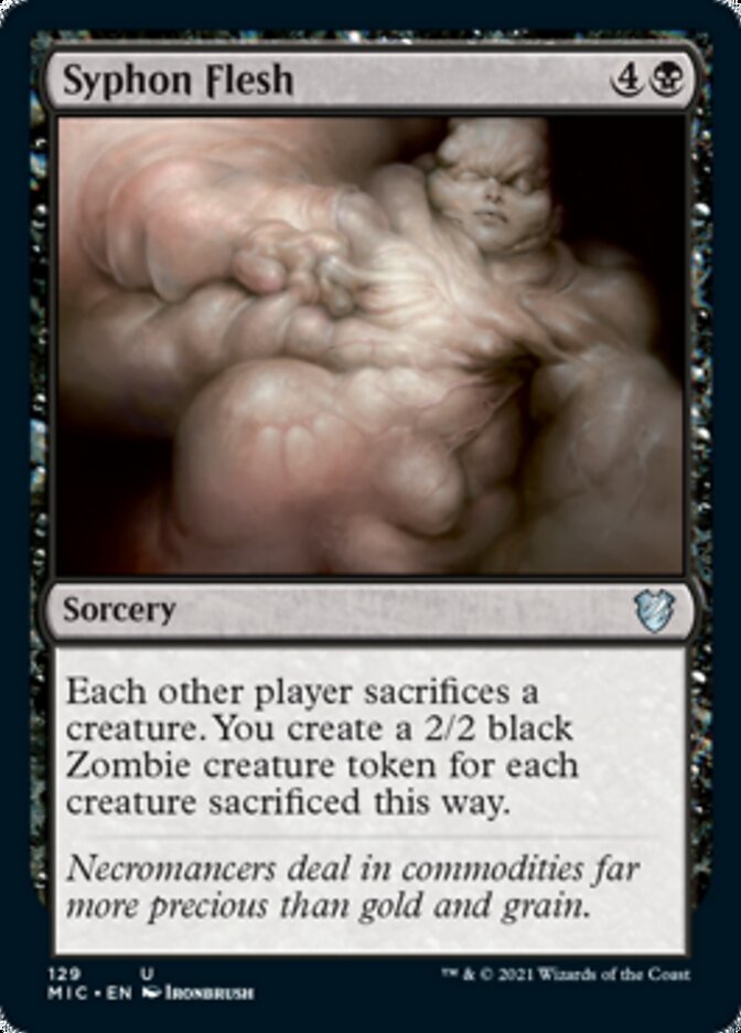 Syphon Flesh [Innistrad: Midnight Hunt Commander] - Magic: The Gathering - Card Brawlers | Quebec | Canada |