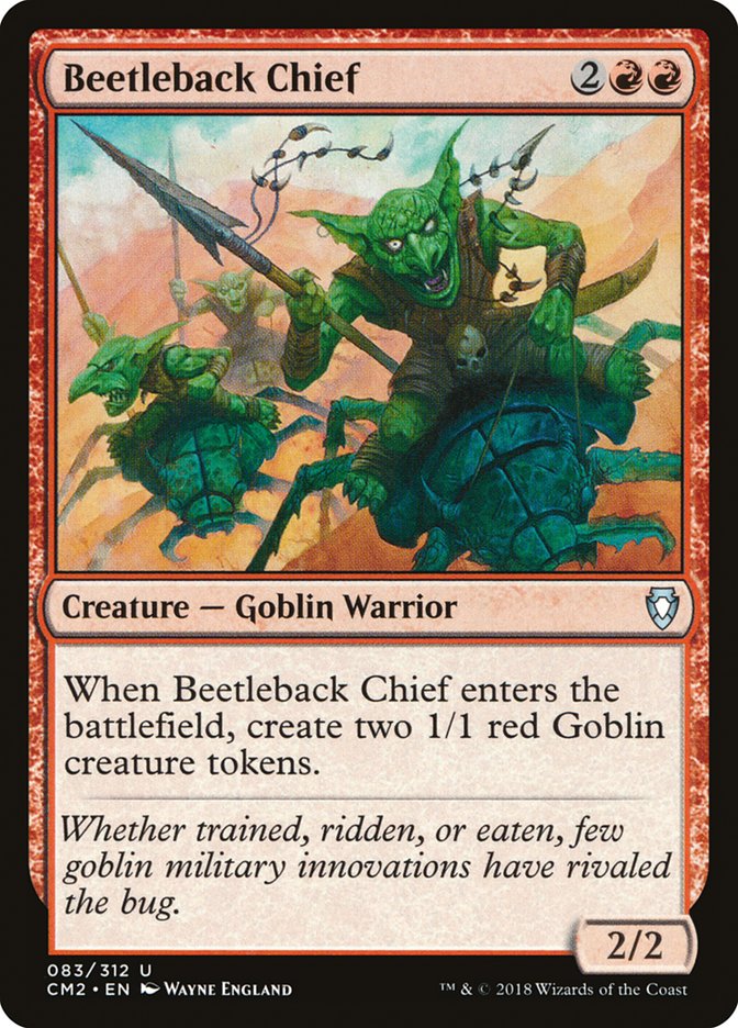 Beetleback Chief [Commander Anthology Volume II] - Magic: The Gathering - Card Brawlers | Quebec | Canada |