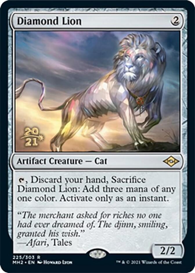 Diamond Lion [Modern Horizons 2 Prerelease Promos] - Magic: The Gathering - Card Brawlers | Quebec | Canada |