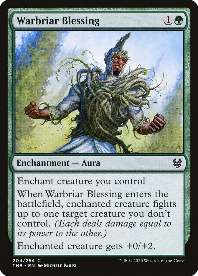 Warbriar Blessing [Theros Beyond Death] - Magic: The Gathering - Card Brawlers | Quebec | Canada |